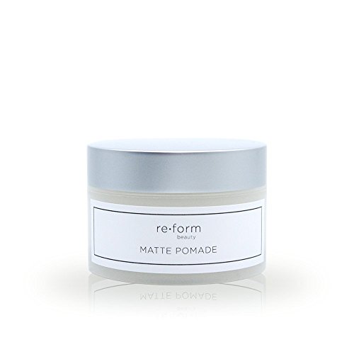 Reform Matte Pomade | Medium to Firm Hold | Shine-Free Finishing Paste for Natural Hair Texture and Shape | 3.4 oz