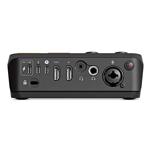 Rode X Streamer X Carte d'enregistrement vidéo et interface audio pour le streaming, les jeux et la création de contenu + microphone Podmic + bras articulé Keepdrum + câble XLR – vue 3