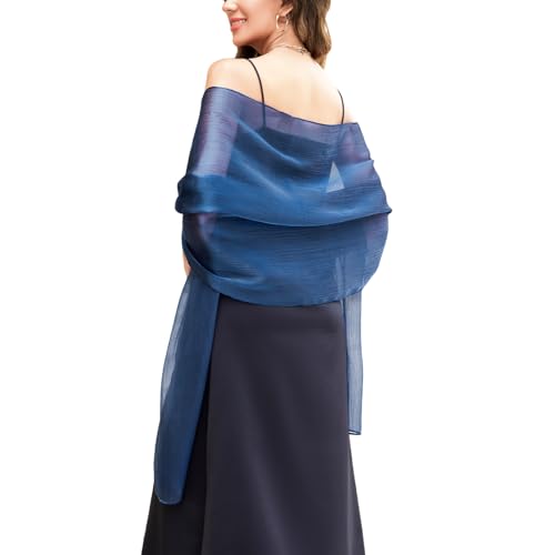 FINIZO Shawls and Wraps for Evening Dresses Women Soft Shimmer Scarf Wedding Guest Shawl Wrap2