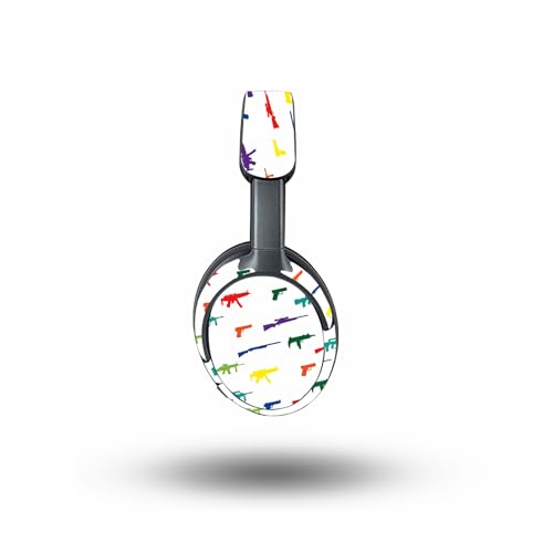 Image of MightySkins Skin Compatible with Bose QuietComfort Ultra - Fun Guns | Protective, Durable, and Unique Vinyl Decal wrap Cover | Easy to Apply, Remove, and Change Styles