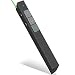 DinoFire Wireless Presenter Rechargeable Presentation Powerpoint Clicker Green Light USB Remote Control Hyperlink Slide Advancer 2.4GHz