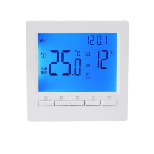 Controlador De Temperatura De Aire Acondicionado Central Controlador De Temperatura Ambiente HVAC Panel De Control De Temperatura LCD De Aire Acondicionado