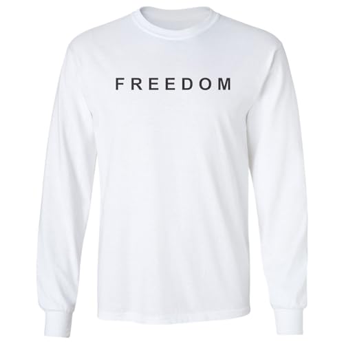 Freedom Charlie Kirk Tee - RIP Memorial Tribute Long Sleeve T-Shirt