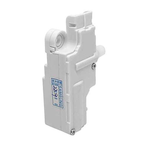 DC34-00025D DC12V Washer Door Lock Switch Replacement for Samsung WW90K74150OX/WW90K74150SC/WW90K74150O WF45K6200AW/A2 WF45K6500AZ/A2 Washing Machine Middle Door Lock Parts Replace PS11758871