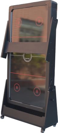 Charlsten Multi Airhockeytisch/Billardtisch Schwarz - 2-in-1 zusammenklappbar – Bild 8