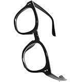 [ブリスレザー] クロ×クリア サングラス 伊達メガネ ウェリントン型 フルリム メンズ レディース グラサン 度なし 伊達眼鏡 色付き 透明 クリア 四角 ウェリントン メガネ クロブチ 黒ぶち 黒縁 眼鏡 軽い 軽量 偏光 調光 だてめがね 小さめ 大きめ レンズ ズレにくい プラスチック 太い 全縁 フレーム セルフレーム 10717-100-291