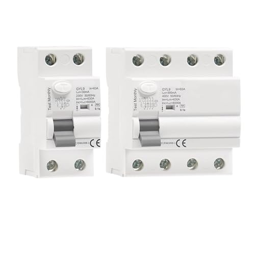 Evite fallos por fugas de corriente con el interruptor diferencial GYL9 Tipo A de 40A 4