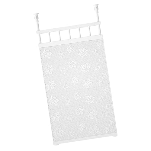 Alipis 1pc Retractable Rack Wardrobe Rack Storage Shelf Partition Layered Stand Wire Shelving Easy Install Space Saving