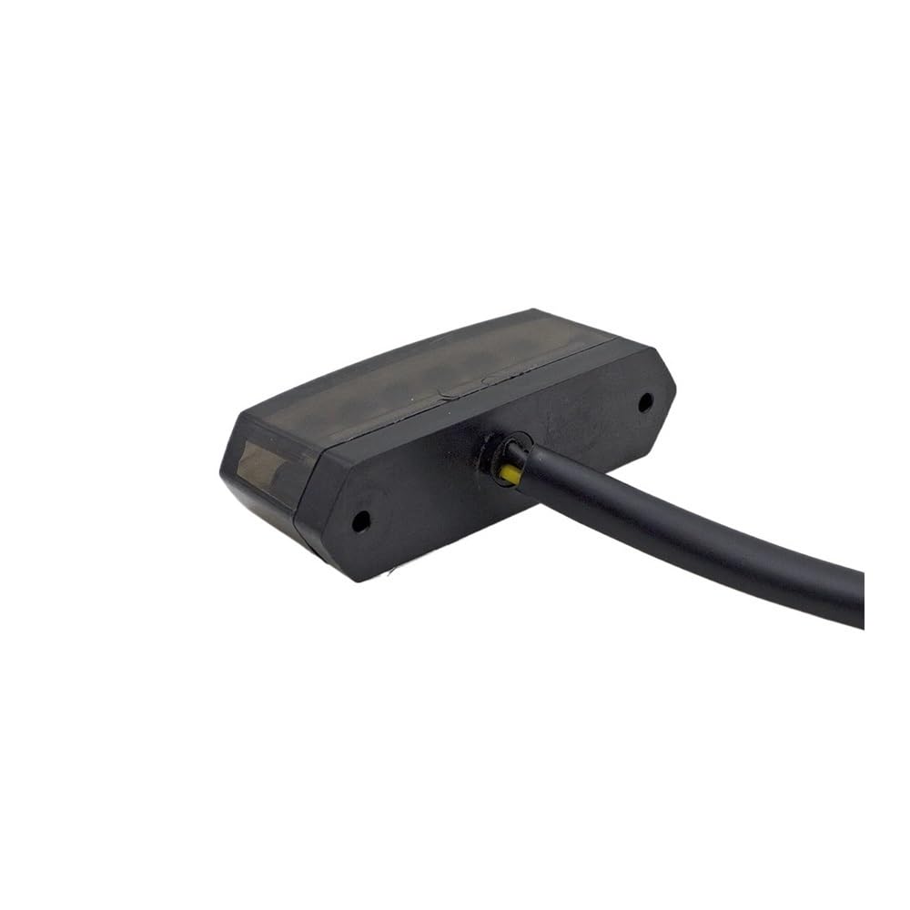 Luce Stop Fanale Posteriore Fanale posteriore a LED universale con indicatore rosso, fanale per moto modificato, alloggiamento in plastica per luci a, parti dell'attrezzatura