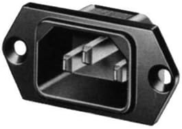 Schurter6100.3300 CONNECTOR, IEC POWER ENTRY, PLUG, 15A (10 pieces)