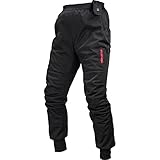 [KOMINE] バイク用 パンツ エレクトリックインナーパンツ12V EK-107 1181 秋冬春向け 電熱 防風 08-107 Black XL