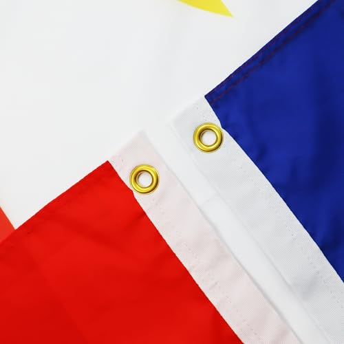 Image of AZ FLAG - Yugoslavia Flag - 3x5 Ft - 100D Polyester Yugoslavian Banner with Two Metal Grommets - Fade Resistant - Vivid Colors - 3' x 5' Feet - 150x90 Cm