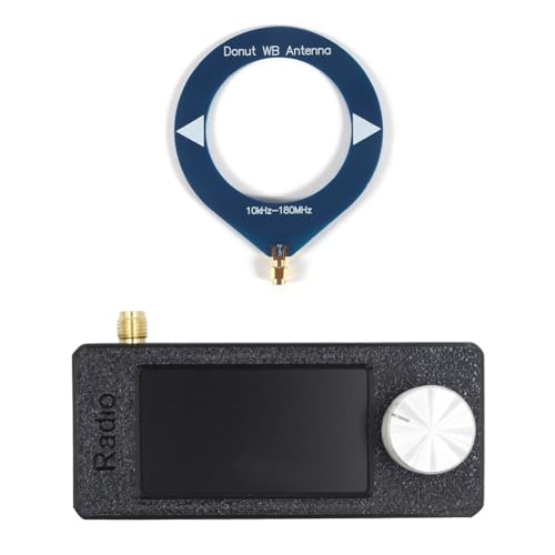 Mini antenne boucle 10-180Mhz et radio de poche SI4732