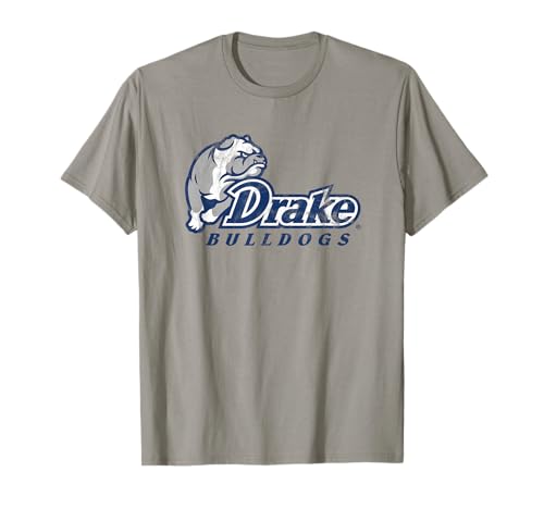 Drake University Bulldogs Distressed Primary T-Shirt