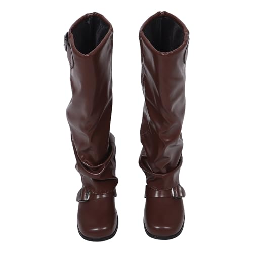 Bottes noires et marron pour femmes idéales pour l'automne en ville