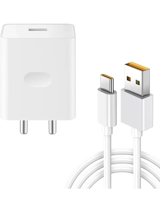 Original 80W Super Vooc Charger for Realme 12 pro plus/11 pro plus/11/10/9 Pro/Narzo 60 Pro/60/50/50 pro/30 (Adapter+ Cable)(SPP219) - Image 1