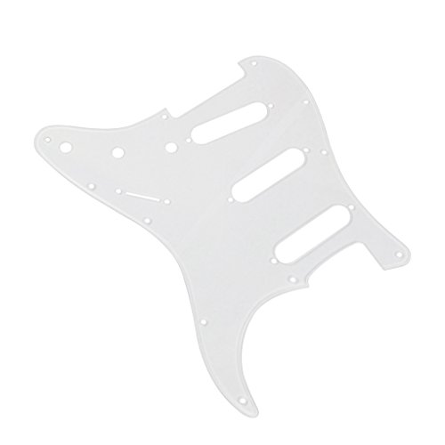 IKN Pickguard SSS Style et Strat Backplate Set avec vis pour Fender USA/Mexico Made Standard Strat Style Guitar… - Les Beatles, Paul McCartney, John Lennon, RIngo Starr, George Harrison IKN Pickguard SSS Style et Strat Backplate Set avec vis pour Fender USA/Mexico Made Standard Strat Style Guitar… – Image 5