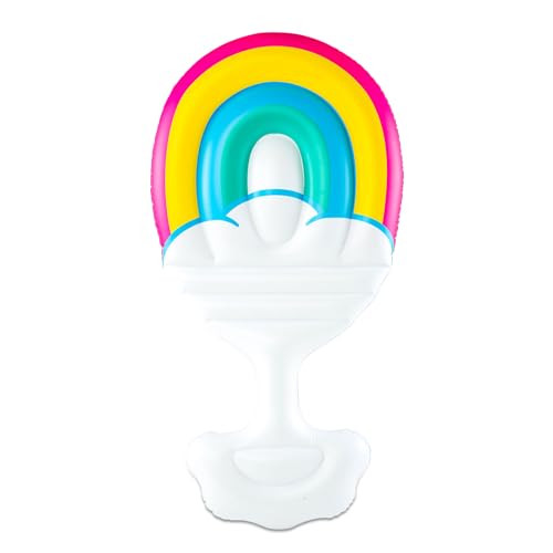 BigMouth Rainbow Selle Multicolore Taille L pour vélo