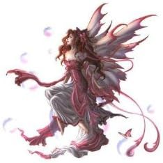 Pink Bubble Rider Fairy Decorative Sticker Decal By Nene Thomas