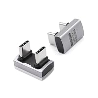 Duttek – Duttek 180 Grad USB C U Adapter, 180 Grad USB C Stecker auf 