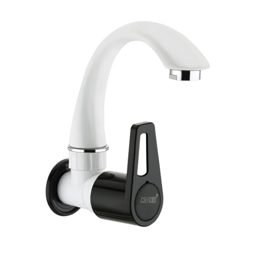 Image of MONIT PVC Polished Sink Cock Tap for Kitchen /Bathroom Wash Basins with Big Neck & Teflon Tape