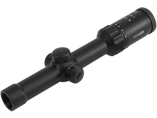 KAHLES 1-6x24mm K16i Riflescope, Matte Black with Illuminated 2nd...