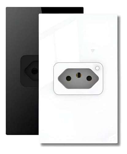 Tomada Inteligente Modular De Parede Para Embutir 20a Cor Branco