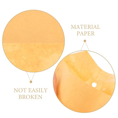 Bolsas de papel kraft resistentes a roturas CHILDWEET doradas y autoadhesivas para prendas 4