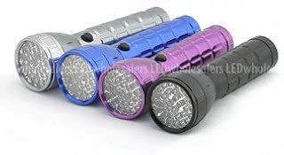 LEDwholesalers 32 LED 3 AAA 12,000 MCD LED Flashlight, Assorted Colors, Package of 24, 7312x24 - coolthings.us