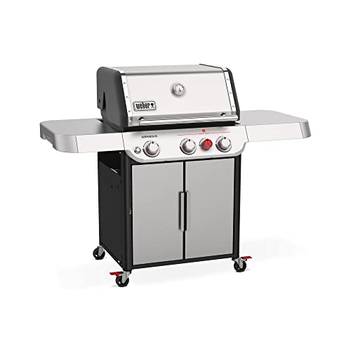 Weber-Genesis-S-325S-Liquid-Propane-Gas-Grill-Stainless-Steel