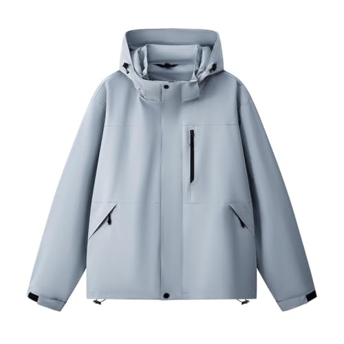 Chaqueta cortavientos de mujer para aventuras diarias y rutas de montaña con cremallera