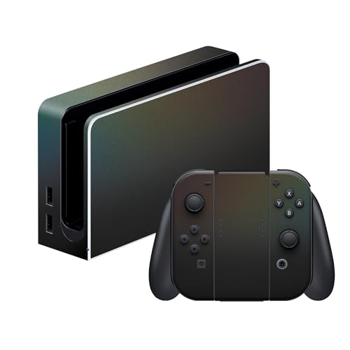 Image of Razer Console Skin: Switch - Full Wrap - Premium 3M Cast Vinyl - Scratch Protection - Unique Designs & Finishes - Easy Application - Pearlescent Steel