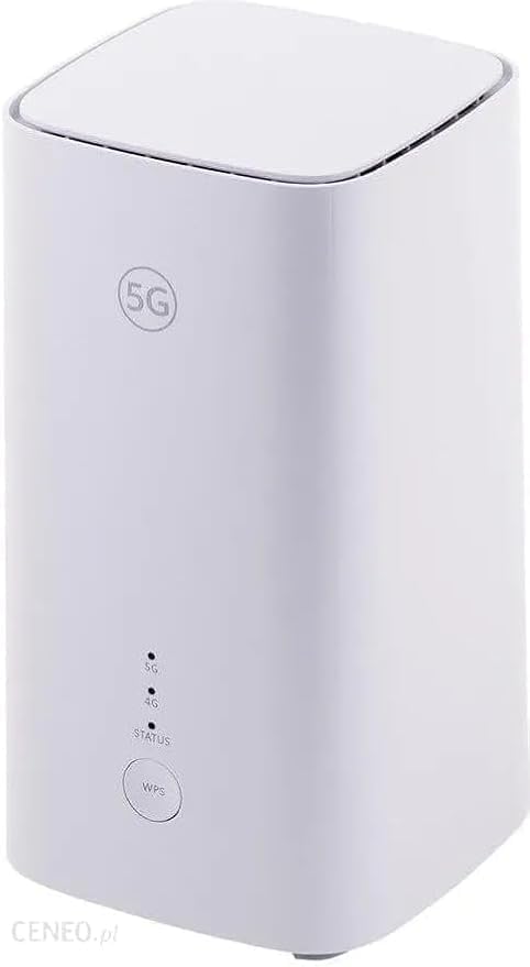 ഫ്രണ്ട് view of the Generic H155-382 5G Router showing LED indicators and WPS button