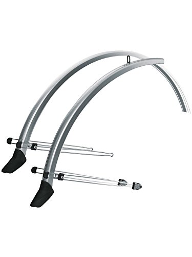 Guardabarros SKS Viajero ligero resistente negro para bicicleta urbana mixta