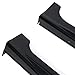 HECASA Side Skirts Compatible with 2012-2015 Honda Civic 4-Door Sedan Spoiler Extension Splitter Rocker Panels Pair Black