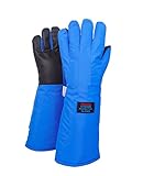 egowz Cryogenic Gloves Low Temperature LN2 Liquid Nitrogen Protective Gloves Cold Storage Safety Frozen Gloves...