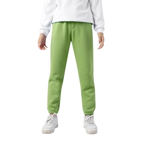 Boys Sweatpants Fleece Athletic Workout Kids Clothes Girls Drawstring Joggers with Pocket