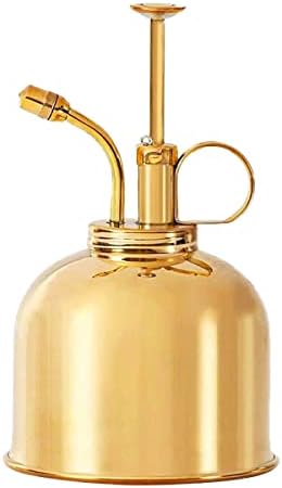 BRASS PLANT MISTER: Indoor Plant Mister, Terrarium Mister, Orchid Spritzer, Succulent Mister, Nickel Spray Bottle Mister, Plant Sprayer Mister | A Beautiful and Useful Houseplant Accessory