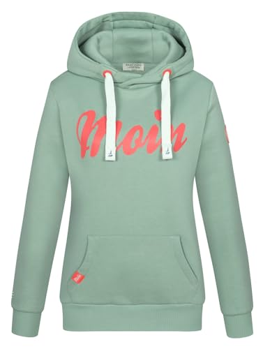 Eight 2 Nine Damen Hoodie Moin LETN-072 Kapuzen-Sweatshirt Statement...