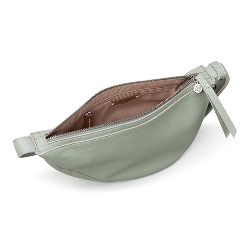 Image of The Sak Tess Sling Bag in Leather, Adjustable Crossbody Strap, Meadow