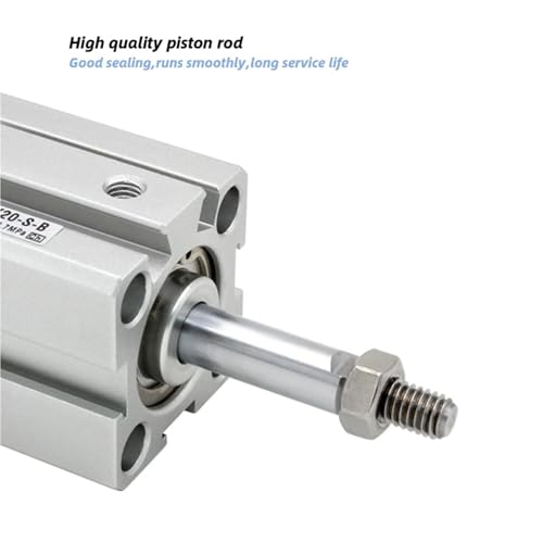 Vérin pneumatique SDA40 double effet pour automatisation compacte - 4