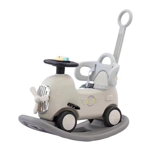 Backolu 新登場木馬 1-5歳子ども 乗り物おもちゃ 6-in-1足蹴り車兼用 押し手付き ロッキング ホース、ベビーカー、乗り物の、ドリーム ホース、向け、ホース トレーニング バランス感覚 揺れる 足けり 子ども用プッシャー付き、 誕生日プレゼン