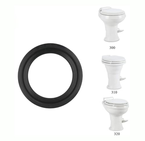 Image of 4Pcs RV Toilet Seal Replacement 385311658 Compatible with Dometic 300 310 320 RV Toilet Water Flush Ball Sealing Gasket Rubber