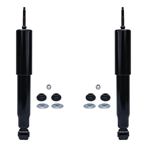 Image of Detroit Axle - 4WD Front End Kit for Ford Expedition F-150 F-250, Shock Absorbers Control Arms w /Ball Joint Sway Bars Tie Rods Center Link Pitman Idler Arms Adjusting Sleeves Replacement - 17pc Set