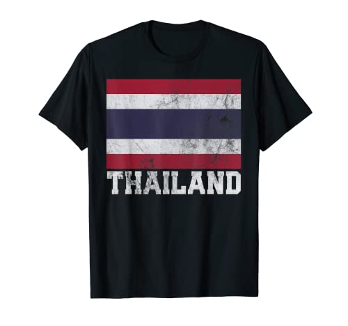 Thailand Flag Country Men Women Kids Christmas Gift Family Maglietta