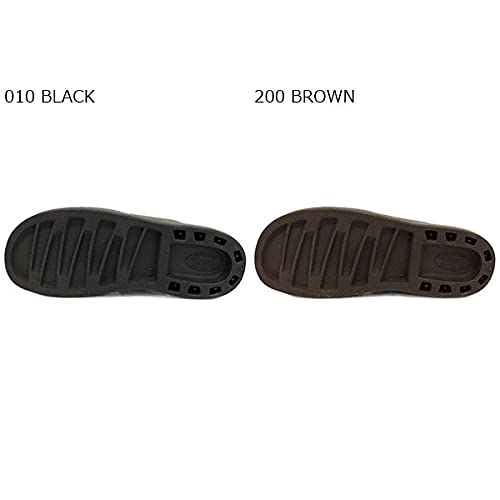 Okabashi Men's Milan Sandal, Black, Large - Vegan, Cruelty-Free, Waterproof Soy-Based Sandals4