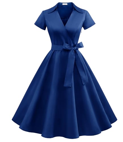 Timormode Damen Kleid, Gr. L, blau