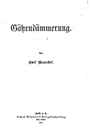 G�tzend�mmerung 1517180198 Book Cover