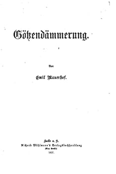 Paperback Götzendämmerung [German] Book