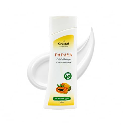 Image of Unisex Papaya Skin Moisturizer | Fades Dark Spots & Blemishes | Brightening, Exfoliating and Hydrating Face /Body Cream for Men & Women | Suitable for All Skin Types (100ml)